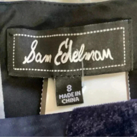 Sam Edelman Burnout Velvet Maxi Dress Size 8 Floral Purple& Blue - Picture 5 of 14